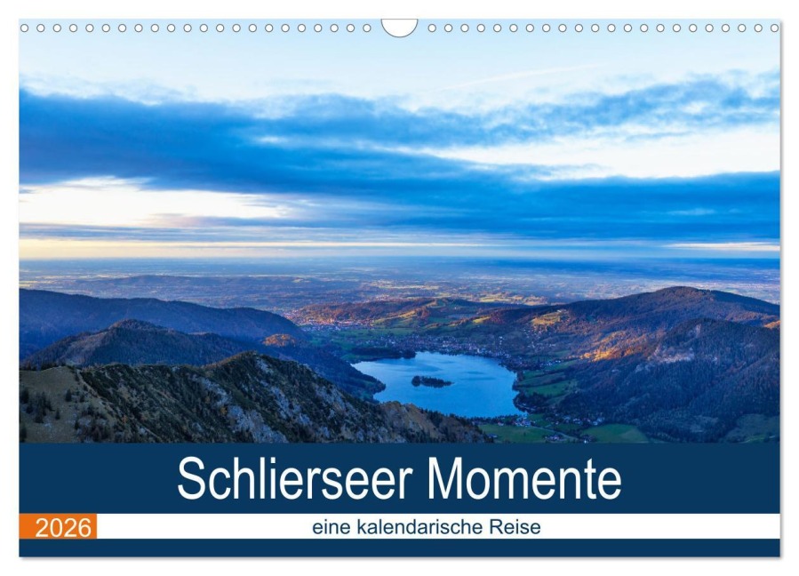 Schlierseer Momente - eine kalendarische Reise (Wandkalender 2026 DIN A3 quer), CALVENDO Monatskalender - Thomas Rosier (Videografic)