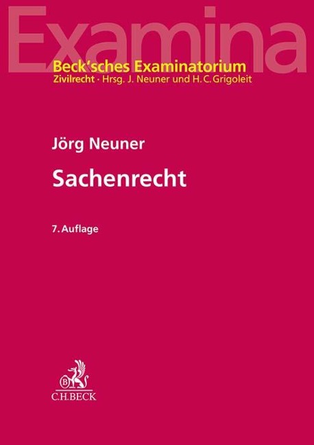 Sachenrecht - Jörg Neuner