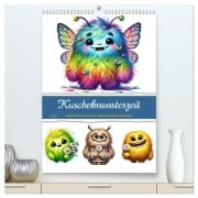 Cover-Bild zum Titel 'Kuschelmonsterzeit (hochwertiger Premium Wandkalender 2026 DIN A2 hoch), Kunstdruck in Hochglanz' von 'Steffen Gierok-Latniak'