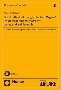 Cover-Bild zum Titel 'Die Strafbarkeit des "faktischen Organs" im Unternehmensstrafrecht de lege lata et ferenda' von 'Aikaterini Tzouma'
