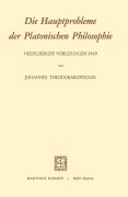 Cover-Bild zum Titel 'Die Hauptprobleme der Platonischen Philosophie' von 'J. Theodorakopoulos'