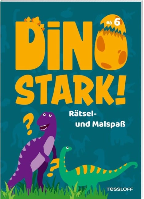 Dinostark! Rätsel- und Malspaß - 