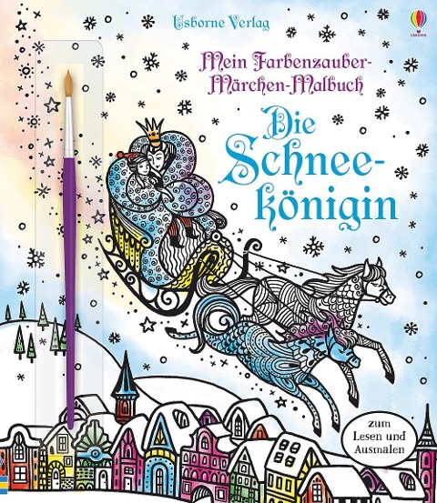 Mein Farbenzauber-Märchen-Malbuch: Die Schneekönigin - Susanna Davidson