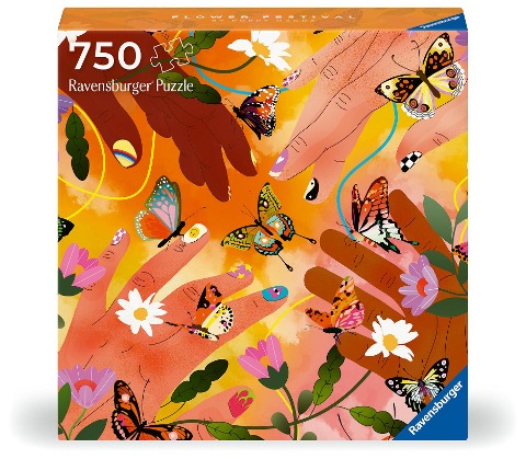 Erwachsenenpuzzle 750 Teile Art&Soul Collection - Flower Festival - 