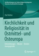 Cover-Bild zum Titel 'Kirchlichkeit und Religiosität in Ostmittel- und Osteuropa' von 'Olaf Müller'