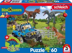 Cover-Bild zum Titel 'Dinosaurs, Urzeit-Giganten, 60 Teile, mit Add-on (eine Original Figur Baby Stegosaurus)' von ''