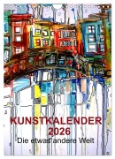 Cover-Bild zum Titel 'Kunstkalender 2026 "Die etwas andere Welt" (Wandkalender 2026 DIN A4 hoch), CALVENDO Monatskalender' von 'Melinda Horvath'