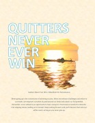 Cover-Bild zum Titel 'Quitters never ever win' von 'Alnazer Sawadi'