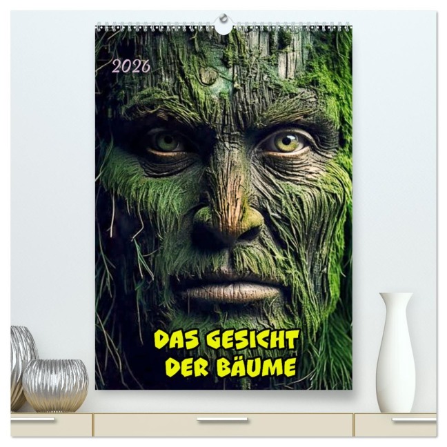 Das Gesicht der Bäume (hochwertiger Premium Wandkalender 2026 DIN A2 hoch), Kunstdruck in Hochglanz - Werner Braun