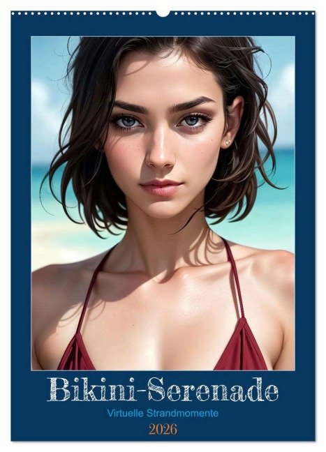 Bikini-Serenade (Wandkalender 2026 DIN A2 hoch), CALVENDO Monatskalender - Melipo-Art Melipo-Art
