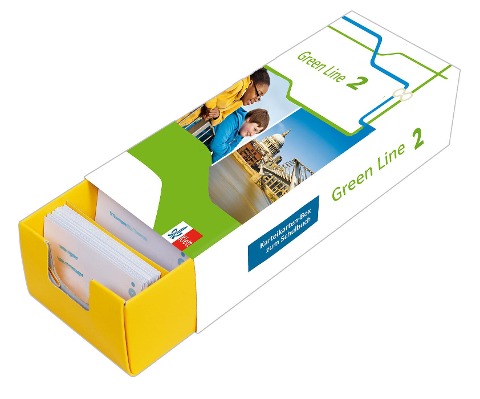 Vokabel-Lernbox zum Schulbuch.Green Line 2 Bayern Klasse 6 - 