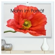 Cover-Bild zum Titel 'Mohn im Porträt (hochwertiger Premium Wandkalender 2026 DIN A2 quer), Kunstdruck in Hochglanz' von 'Gisela Kruse'