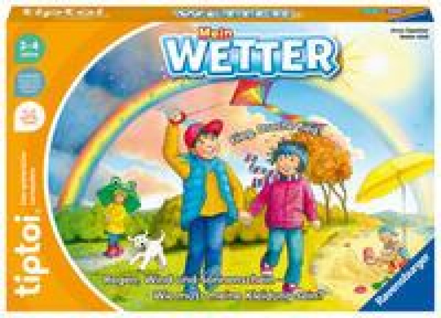 Ravensburger tiptoi Spiel 00118 Mein Wetter - Lernspiel von Ravensburger ab 3 Jahren für 1-4 Spieler - Anna Oppolzer, Stefan Kloß