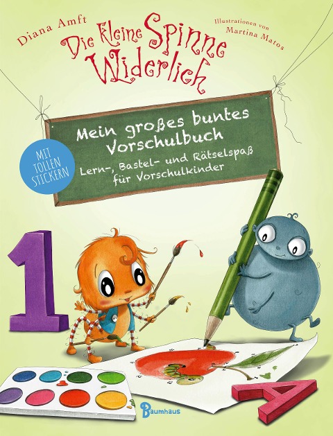 Die kleine Spinne Widerlich - Mein großes buntes Vorschulbuch - Diana Amft