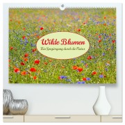 Cover-Bild zum Titel 'Wilde Blumen - ein Spaziergang durch die Natur (hochwertiger Premium Wandkalender 2026 DIN A2 quer), Kunstdruck in Hochglanz' von ''