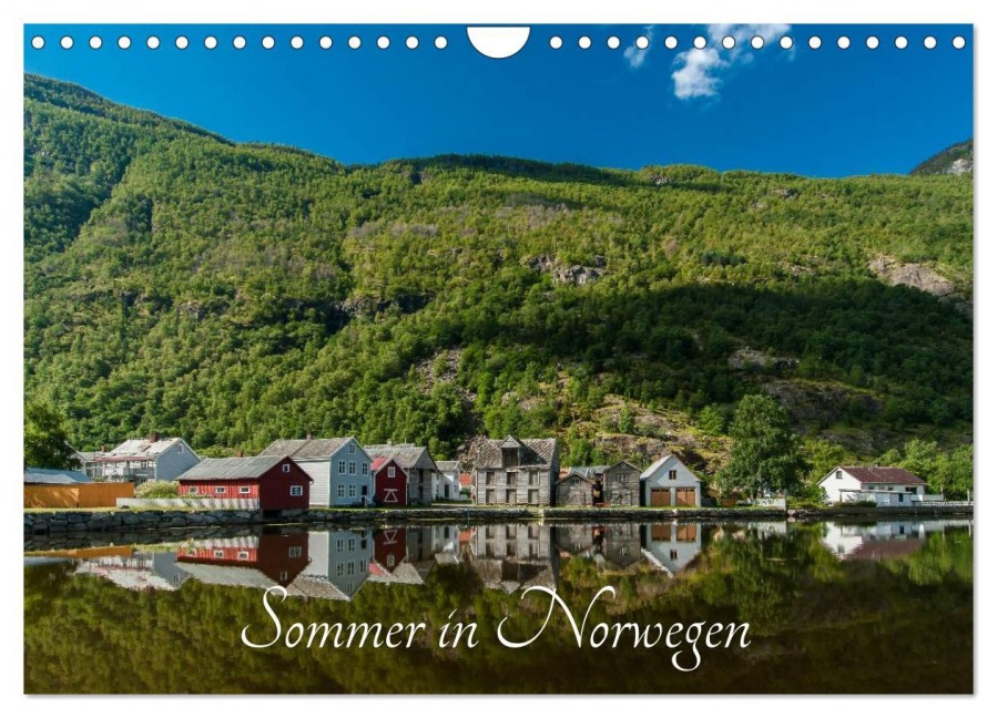 Sommer in Norwegen (Wandkalender 2025 DIN A4 quer), CALVENDO Monatskalender - Romanburri Photography