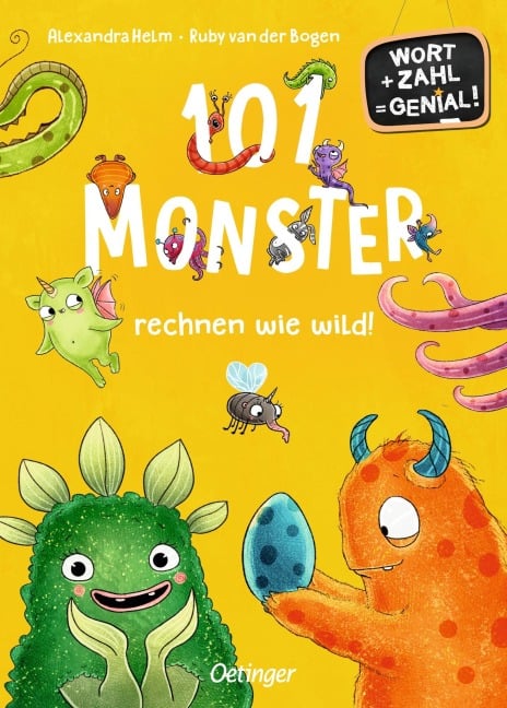 101 Monster rechnen wie wild! - Ruby van der Bogen