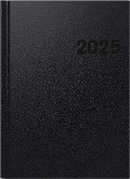 Brunnen 1078160905 Buchkalender Modell 781 (2025)| 2 Seiten = 1 Woche| A4| 144 Seiten| Balacron-Einband| schwarz - 