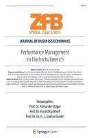 Performance Management im Hochschulbereich - 