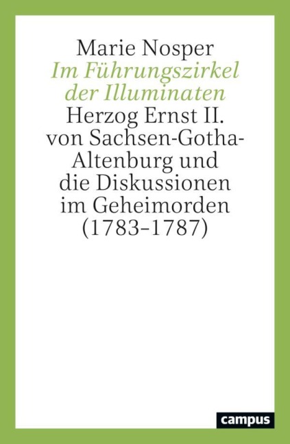 Im Führungszirkel der Illuminaten - Marie Nosper