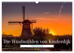 Cover-Bild zum Titel 'Die Windmühlen von Kinderdijk - UNESCO Welterbe (Wandkalender 2026 DIN A3 quer), CALVENDO Monatskalender' von 'Burkhard Pook - pnmedia'