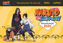 Naruto Shippuden 2026 Mitmachkalender für jeden Tag - Masashi Kishimoto, Miyuki Tsuji