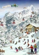 Cover-Bild zum Titel 'Puzzle - Auf der Skipiste - 1000 Teile' von ''