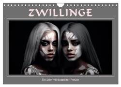 Cover-Bild zum Titel 'Zwillinge - Ein Jahr mit doppelter Freude (Wandkalender 2026 DIN A4 quer), CALVENDO Monatskalender' von 'Erich Krätschmer'