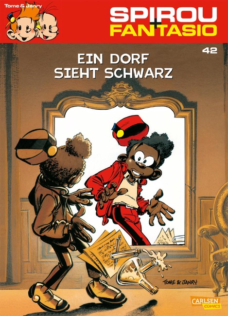 Spirou und Fantasio 42: Ein Dorf sieht schwarz - Janry, Tome