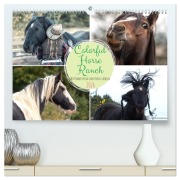 Cover-Bild zum Titel 'Colorful Horse Ranch - Wo Tinker posen und Ponys lächeln (hochwertiger Premium Wandkalender 2026 DIN A2 quer), Kunstdruck in Hochglanz' von 'Marco Warstat'