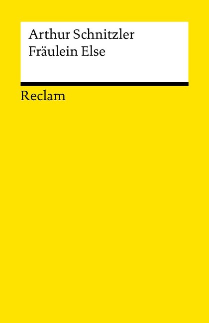Fräulein Else - Arthur Schnitzler