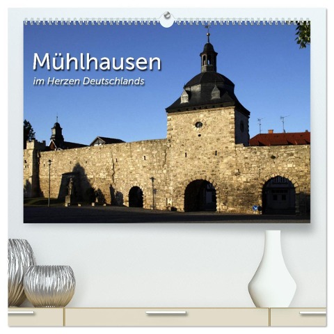 Mühlhausen (hochwertiger Premium Wandkalender 2025 DIN A2 quer), Kunstdruck in Hochglanz - Martina Berg