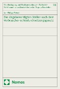 Cover-Bild zum Titel 'Die klageberechtigten Stellen nach dem Verbraucherrechtedurchsetzungsgesetz' von 'Jan-Philipp Meindl'