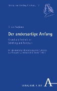 Cover-Bild zum Titel 'Der andersartige Anfang' von 'Silvia Pogliano'