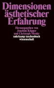 Cover-Bild zum Titel 'Dimensionen ästhetischer Erfahrung' von ''