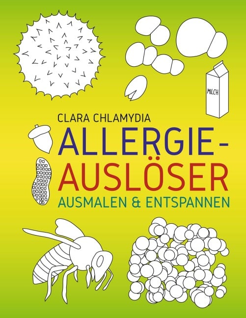 Allergieauslöser Ausmalen & Entspannen - Clara Chlamydia