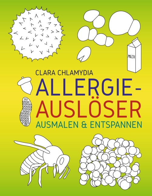 Allergieauslöser Ausmalen & Entspannen - Clara Chlamydia