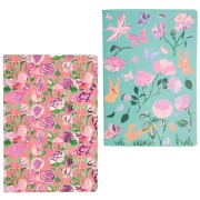 Cover-Bild zum Titel 'Notizhefte La Vie en Rose, DIN A5 2 Stk., 100 g/m² Bambuspapier' von ''