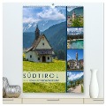 SÜDTIROL Idylle und historische Bauten (hochwertiger Premium Wandkalender 2025 DIN A2 hoch), Kunstdruck in Hochglanz - Melanie Viola