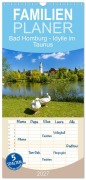 Cover-Bild zum Titel 'Familienplaner 2027 - Bad Homburg - Idylle im Taunus mit 5 Spalten (Wandkalender, 21 x 45 cm) CALVENDO' von 'Petrus Bodenstaff'