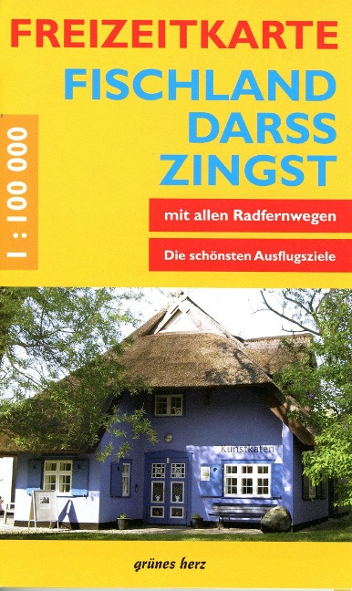 Freizeitkarte Fischland, Darß, Zingst - 