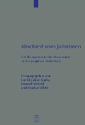 Cover-Bild zum Titel 'Abschied vom Jahwisten' von ''