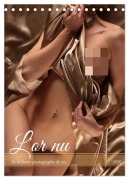 Cover-Bild zum Titel 'L'or nu (Calendrier de bureau 2026 DIN A5 horizontal), CALVENDO calendrier mensuel' von 'Lichtgestalt Lichtgestalt'