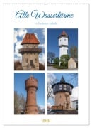 Cover-Bild zum Titel 'Alte Wassertürme (Wandkalender 2026 DIN A2 hoch), CALVENDO Monatskalender' von 'Steffen Gierok-Latniak'