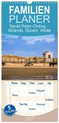Cover-Bild zum Titel 'Familienplaner 2027 - Sankt Peter-Ording - Strände, Dünen, Weite mit 5 Spalten (Wandkalender, 21 x 45 cm) CALVENDO' von 'Manuela Falke'