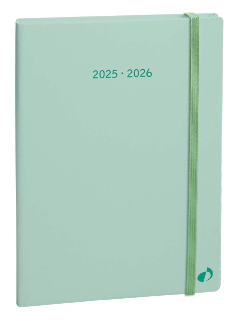 Plan Week 16x24 Pastel grün 2026 - 