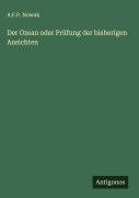 Cover-Bild zum Titel 'Der Ozean oder Prüfung der bisherigen Ansichten' von 'A. F. P. Nowak'