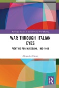Cover-Bild zum Titel 'War Through Italian Eyes' von 'Alexander Henry'