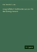 Ausgewählte Schriften des Lucian: Für den Schulgebrauch - Karl Jacobitz Lucian