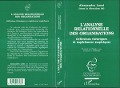 Cover-Bild zum Titel 'L'ANALYSE RELATIONNELLE DES ORGANISATIONS' von 'Alessandro Lomi, Traduit de l'italien par Luciana T. Soliman'